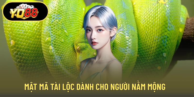 Mật mã tài lộc dành cho người nằm mộng