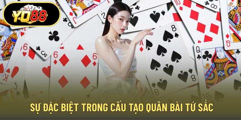 Sự đặc biệt trong cấu tạo quân bài tứ sắc